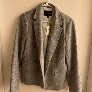 NWT Banana Republic Gray Blazer Tailored Professional Suit Jacket